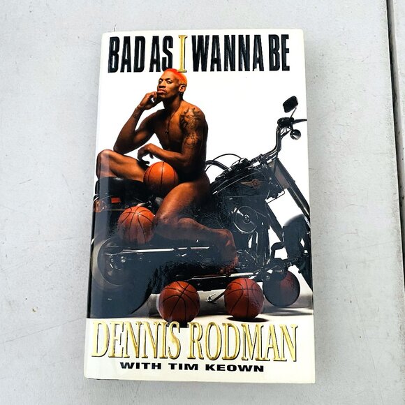 BAD AS I WANNA BE (1996) Hardcover Book by Dennis Rodman - Picture 1 of 5